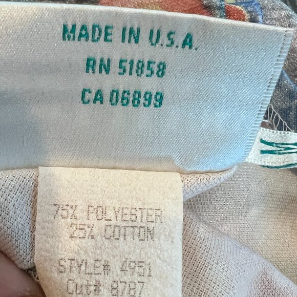 Vtg Lily's of Beverly Hills Matching Tank Top & Pleated Skirt Set M (Sz 12) READ - Picture 8 of 14